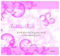Bubbles Big Square Bath Body Labels